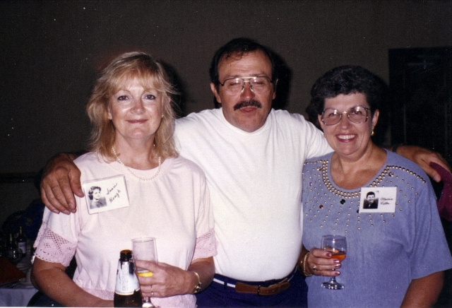 Suzie Hough, Joe Scaglione, and Marcia Tilton