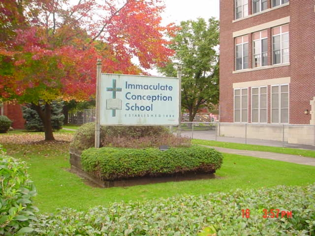 Immaculate Conception School building front