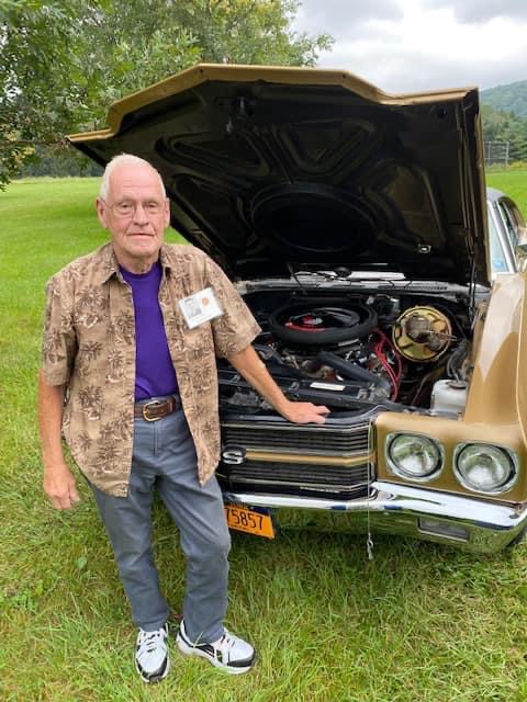 Bernie Cook and his restored Chevelle
