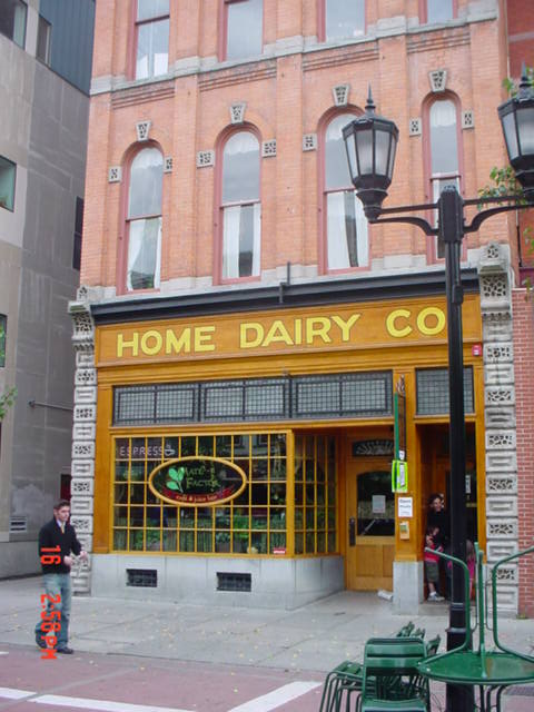 Home Dairy on State Street next to the original FW Woolworth store