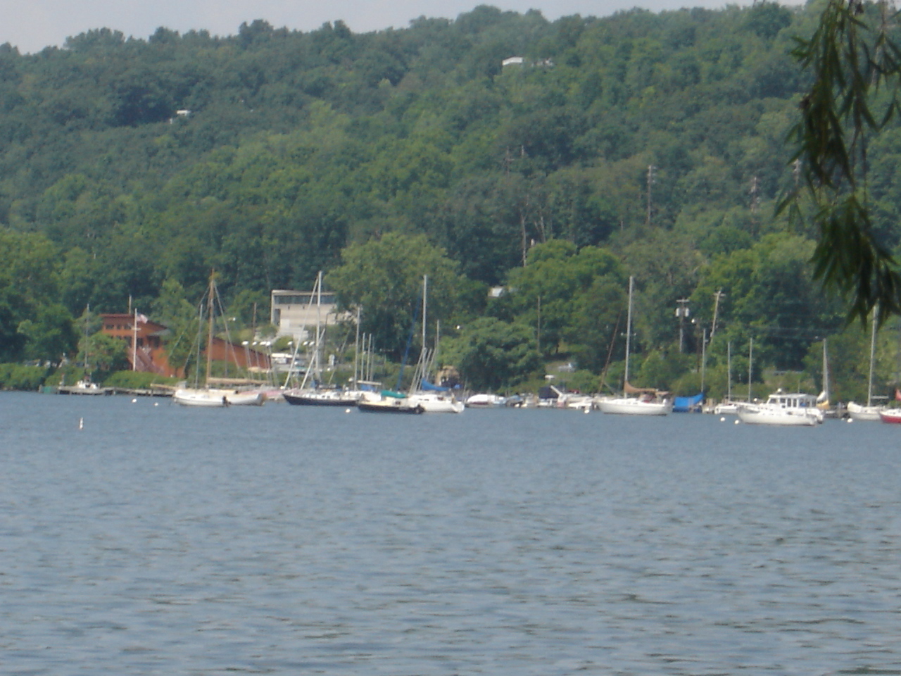 Boats on Cayuga Lake